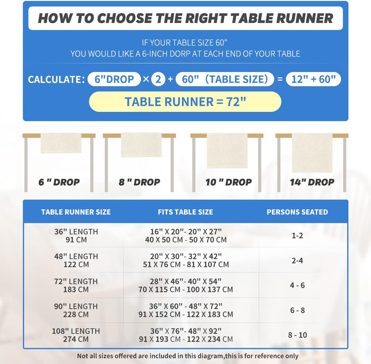 Artoid Mode Halloween Jack-O-Lantern Pumpkin Table Runner, Holiday Kitchen Dining Table Decoration for Indoor Outdoor Home Party Decor 13 x 90 Inch