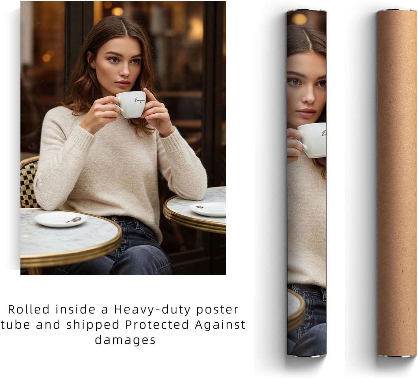 GZZFXXD Personalized Custom16''x20'' Canvas Prints with Your Photo/your Image Large Wallart Wall Decor for Bedroom Dining room Living room Children's room(Unframed)