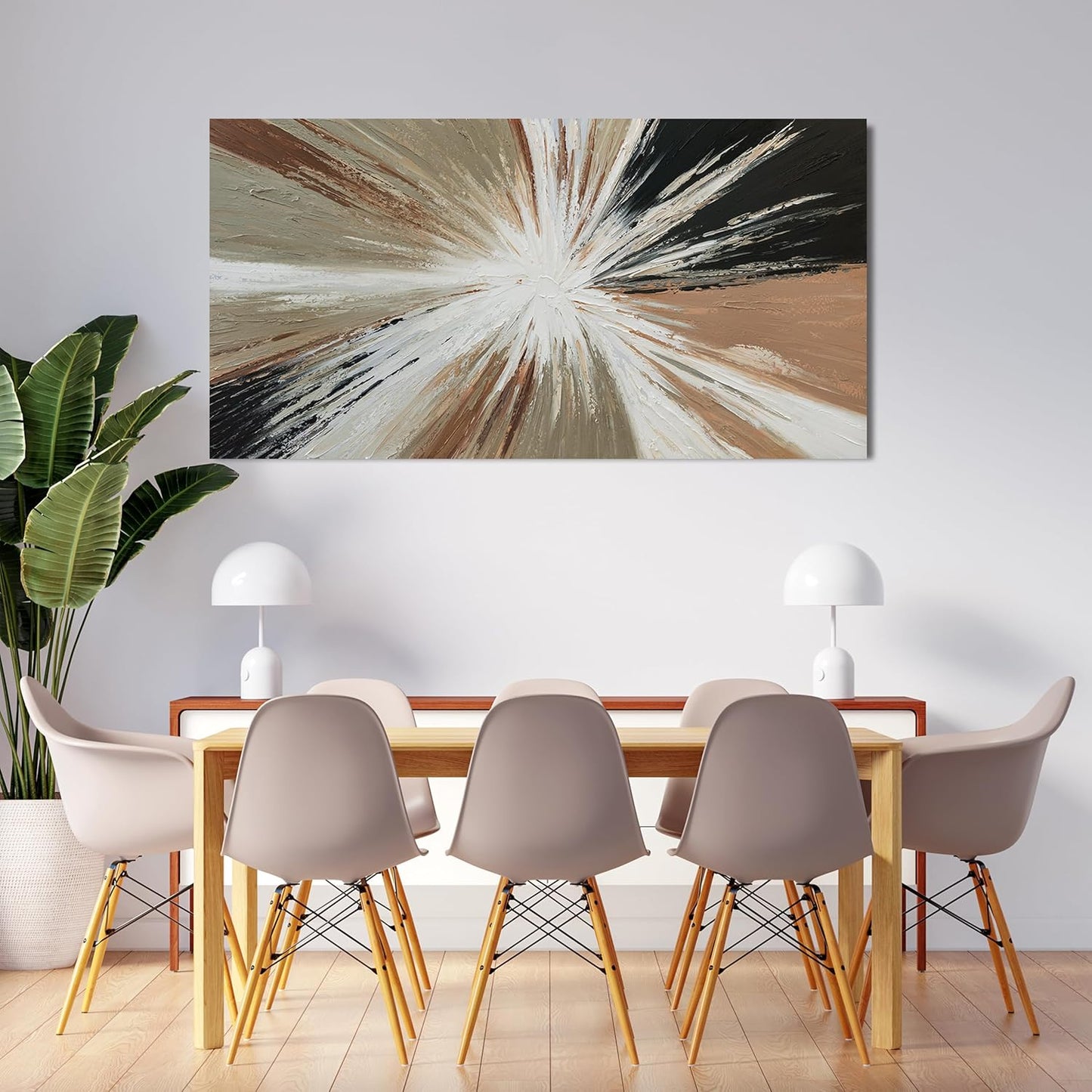 Abstract Canvas Wall Art Decor Canvas Art Wall Decor Black and White Wall Art Wall Art Pictures for Living Room Modern Abstract Wall Art Prints Artwork for Walls Bedroom Office Decor 20" X 40"