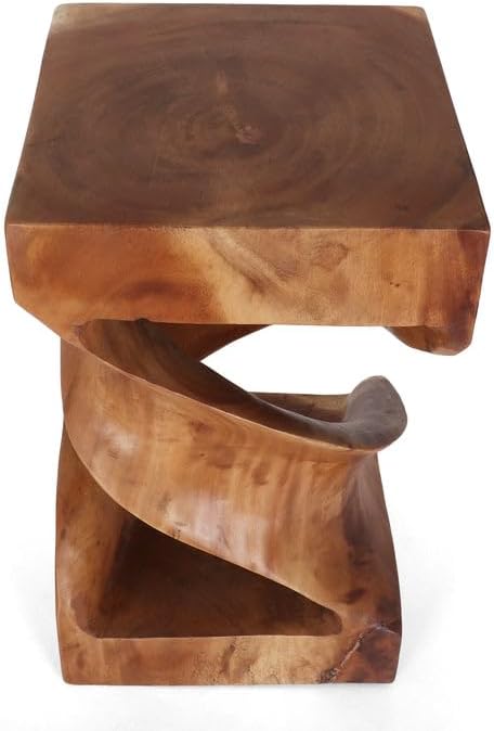 Rutledge & King Kinsale Wood End Table - Mid Century Wooden Accent Table