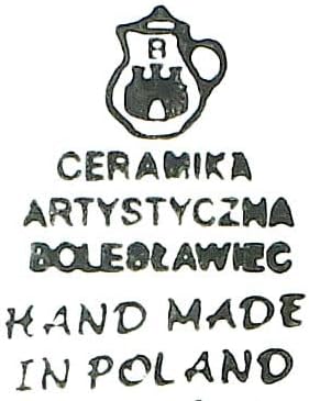 Blue Rose Polish Pottery Summer Blooms Oval Platter