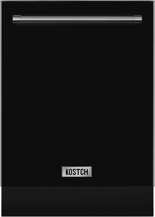 Large Capacity 24 inch Top Control Built-In Dishwasher with Third Rack – ENERGY STAR Certified, 47-dBA Ultra-Quiet, Stainless Steel (Black)