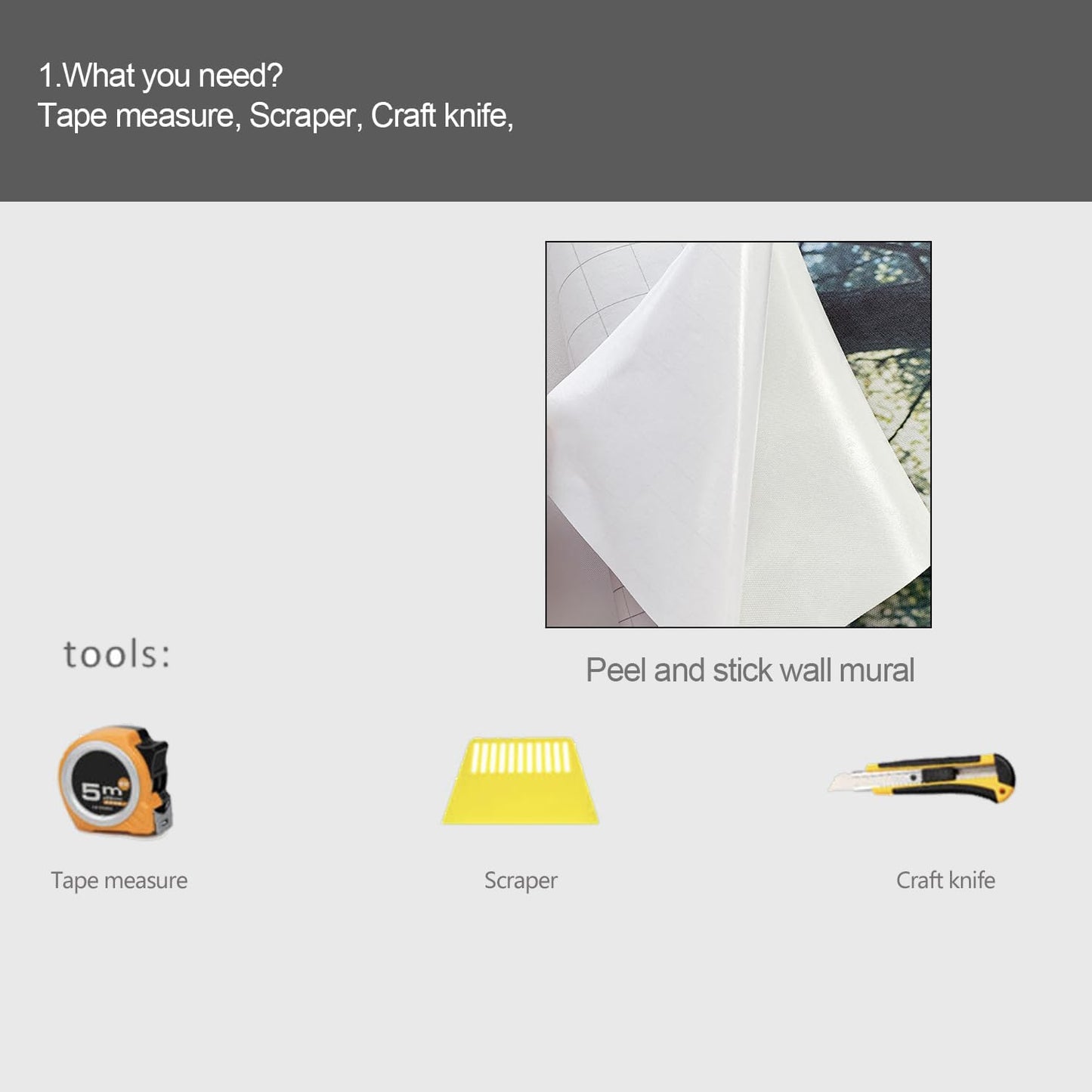 Gray Brooklyn Bridge at Night NYC Wall murals New York Peel and Stick Wallpaper for Bedroom Living Room - 108"x157"