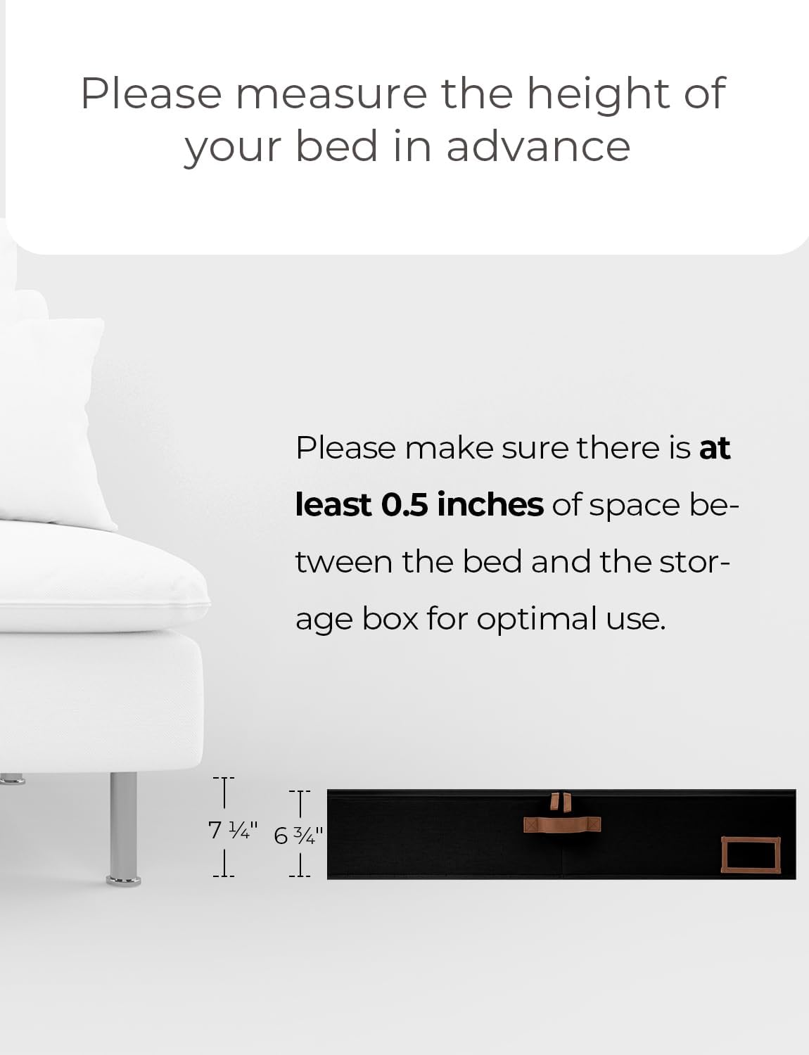 StorageWorks Extra Large Under Bed Storage Containers with Handles and Label Holder, 2 Pack Ultra-thick Fabric Underbed Bins, Closet Organizer for Clothes, Blankets, Sweater