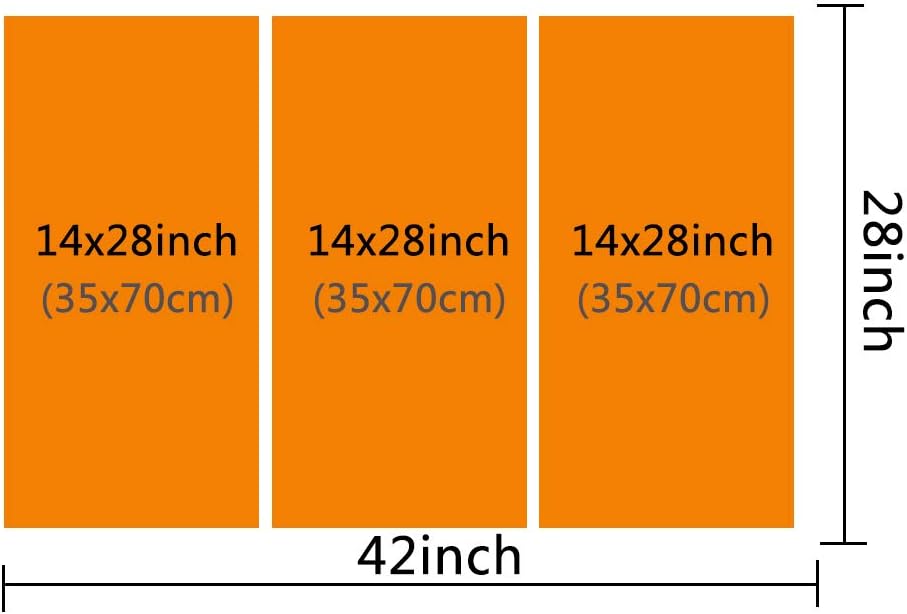 Canvas Wall Art for Bedroom Super Car Wall Art for Living Room Car Poster Decor Wall Art 3 Panels Blue Sports Car on the Street Modern Artwork for Home Walls Giclee Framed Ready to Hang 42"Wx28"H