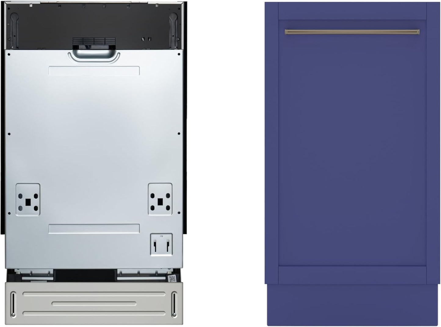 KoolMore KM-DW1852-PR 18 in. ADA Panel Ready with 8 Place Settings 52 DB Dishwasher in Stainless-Steel, UL and Energy Star Certified