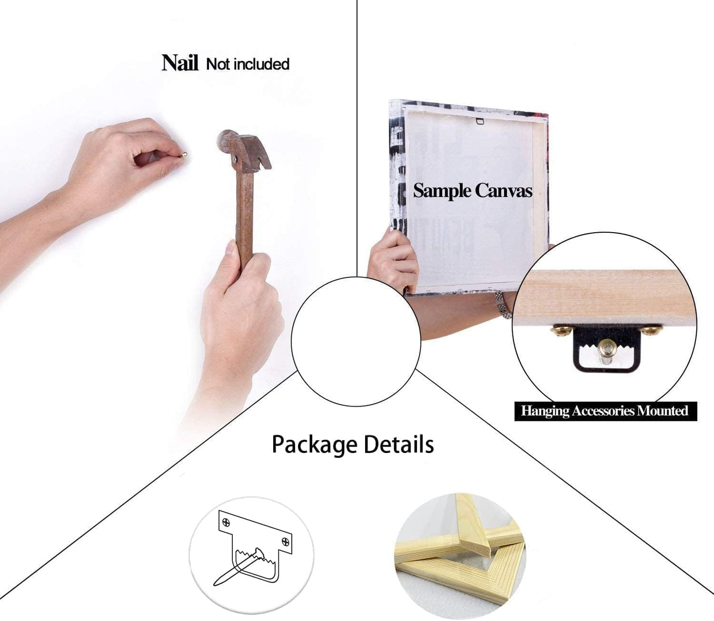 Grind Verb Hustle Verb Execution Noun Inspirational Canvas Painting Wall Art Motivational Poster Prints Artwork Pictures for Home Decor Office Framed Ready to Hang [24''W x 36''H]