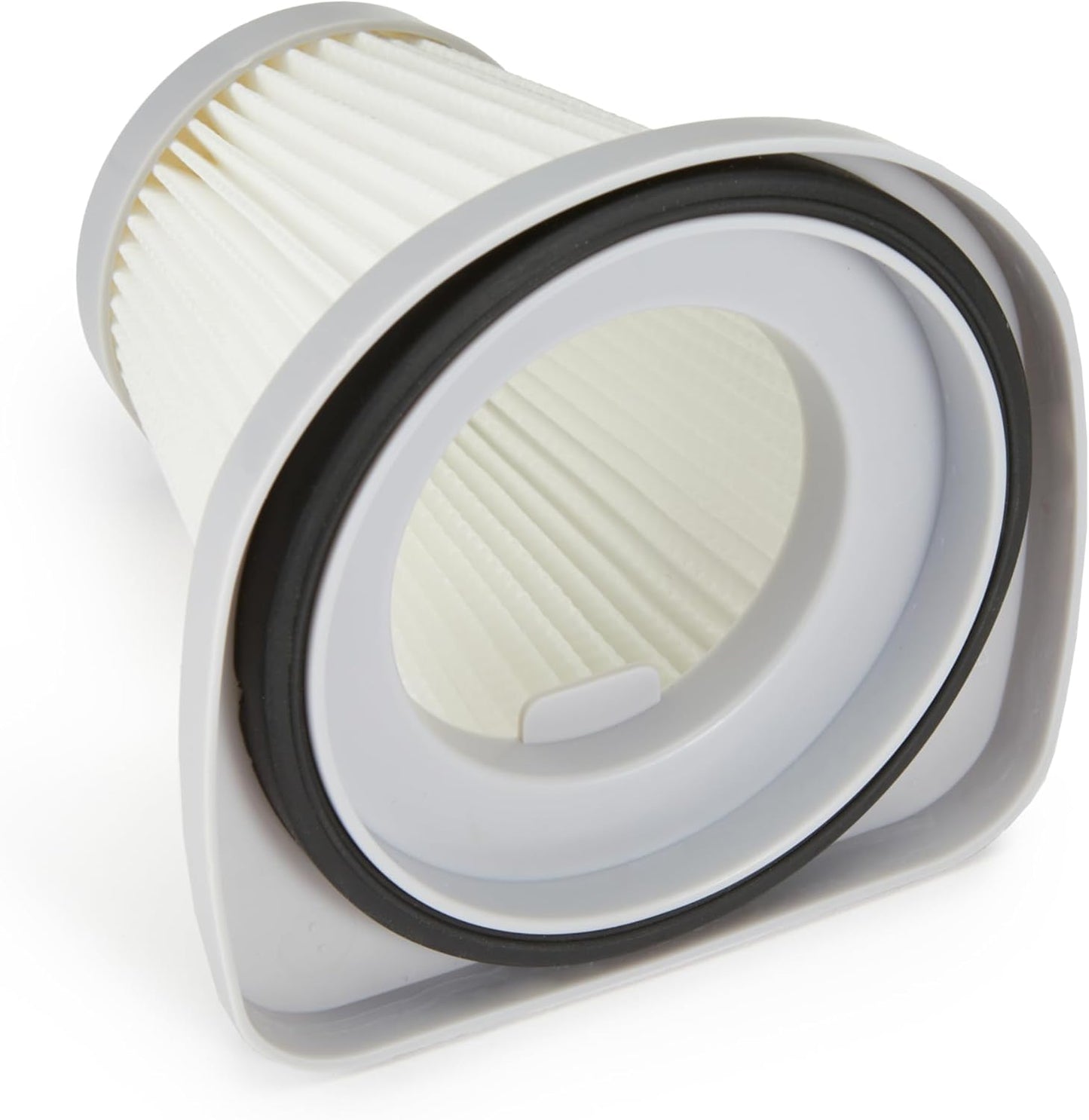 Amazon Basics Washable Replacement Filters 2-in-1 Corded Stick Vacuum Cleaner ONLY (not for Other Models), HEPA, Pack of 4, White