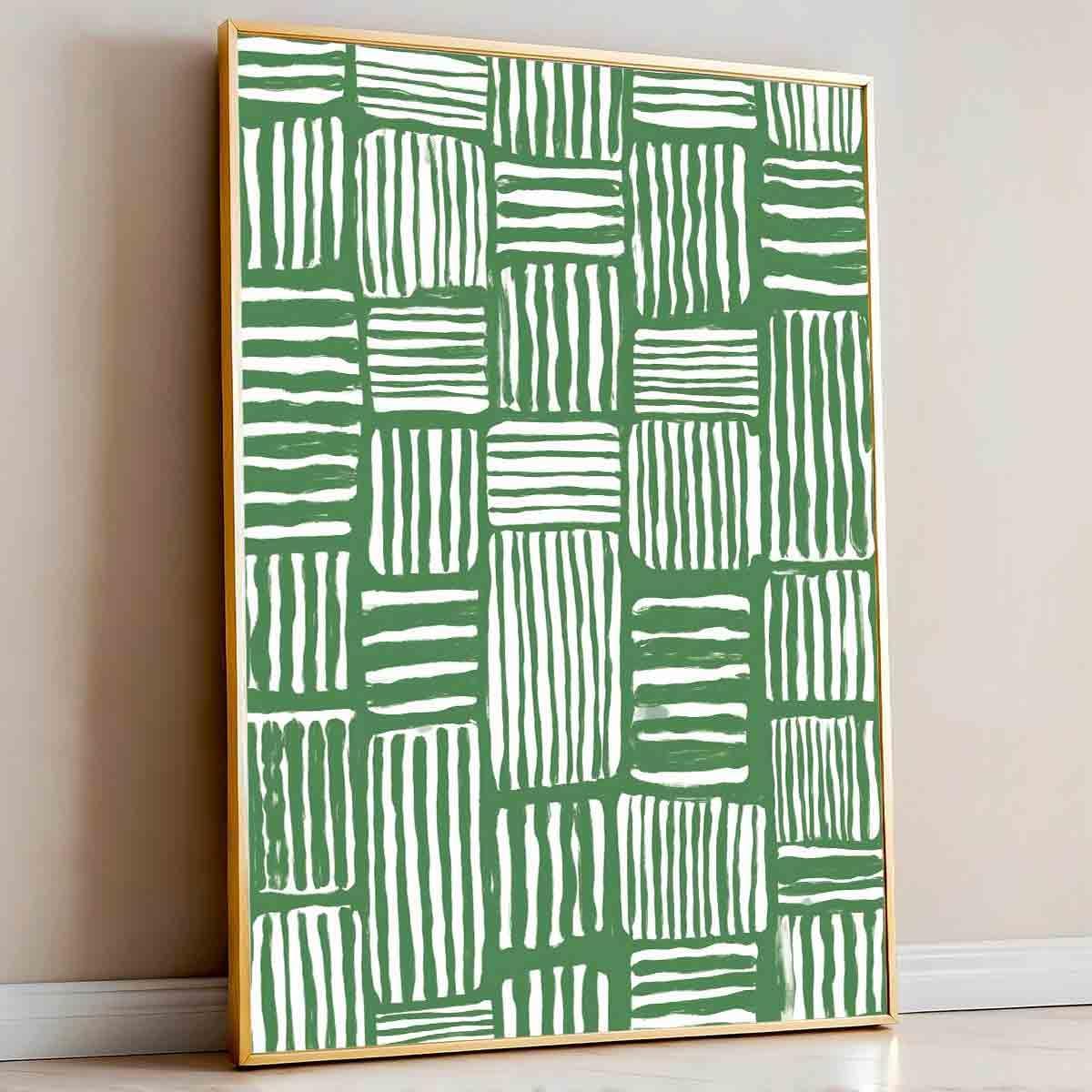Green White Line Wall Art Abstract Lines Boho Minimalist Line Wall Art Mid Century Boho Print Sage Green Pictures Neutral Painting Abstract Modern Minimalist Living Room Decor 16x24inch No Frame