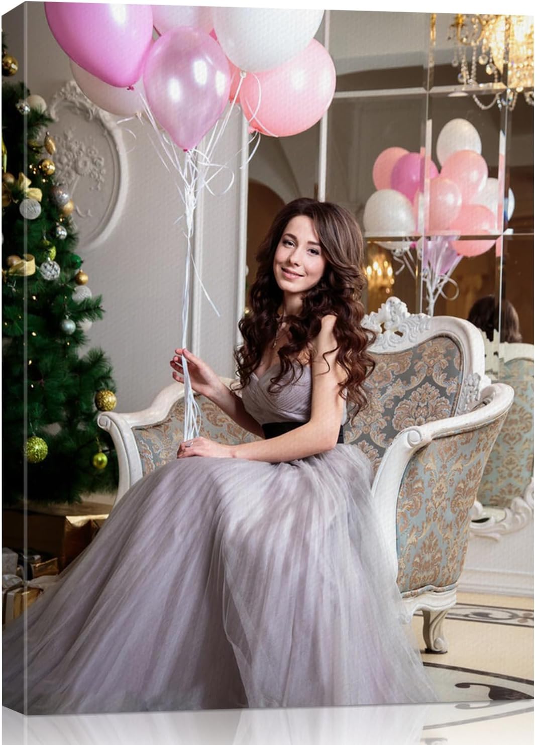 AbcCustomize Custom Canvas Prints,Transform Your Memories into Beautiful Art with Personalized Photo on Canvas,Personalized Canvas Wall Art for Home Decor, Gifts, and Keepsakes