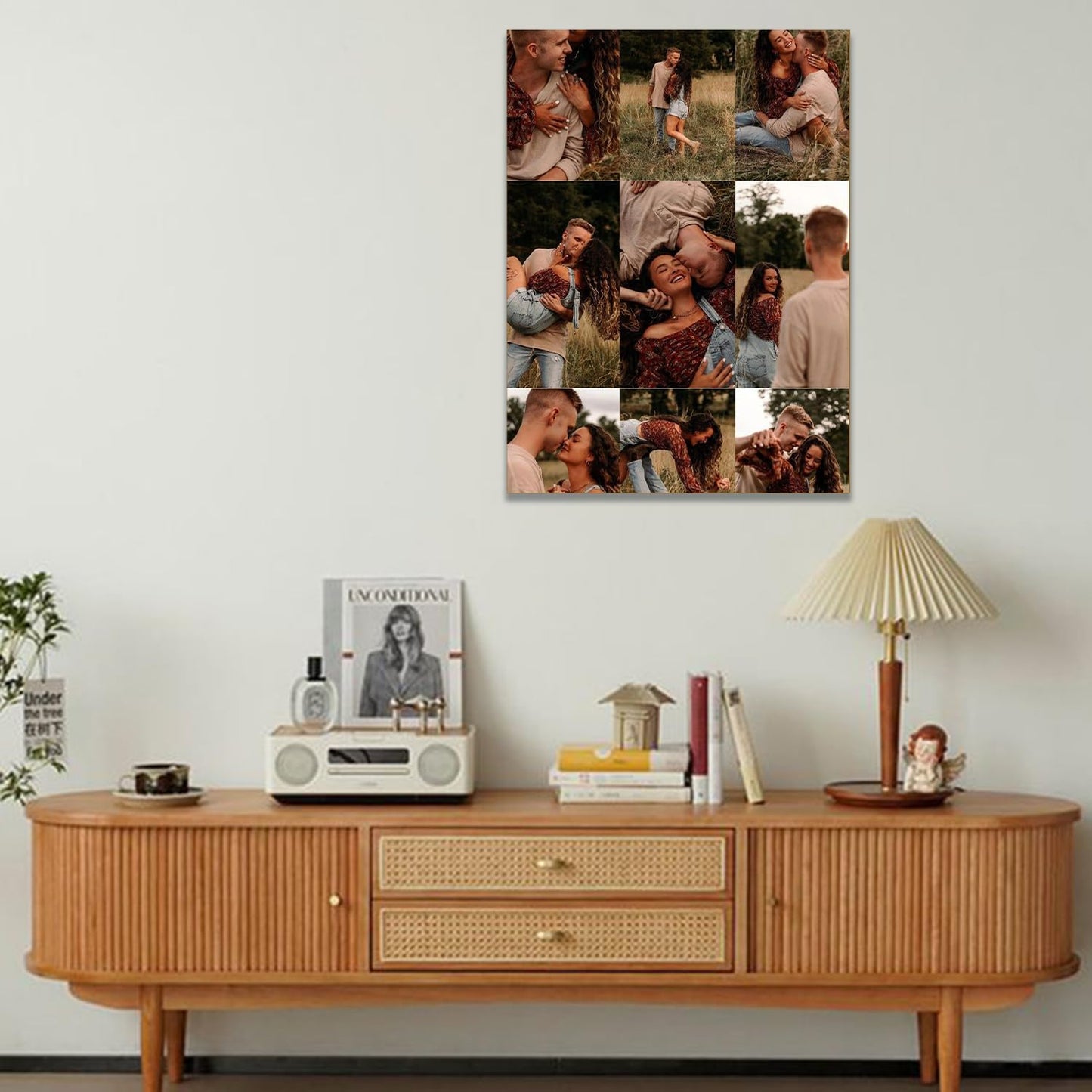 GZZFXXD Personalized Custom 30''x40'' Canvas Prints with Your Photo/your Image Large Wallart Wall Decor for Bedroom Dining room Living room Children's room(Unframed)