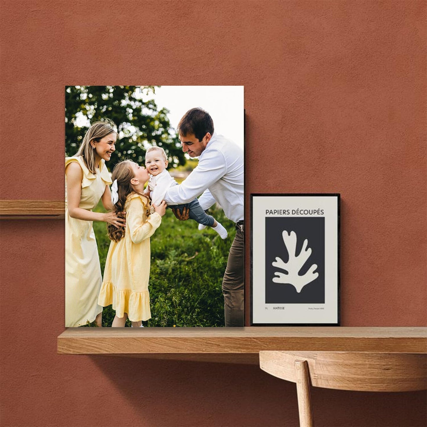 GZZFXXD Personalized Custom 24''x30'' Canvas Prints with Your Photo/your Image Large Wallart Wall Decor for Bedroom Dining room Living room Children's room(Unframed)