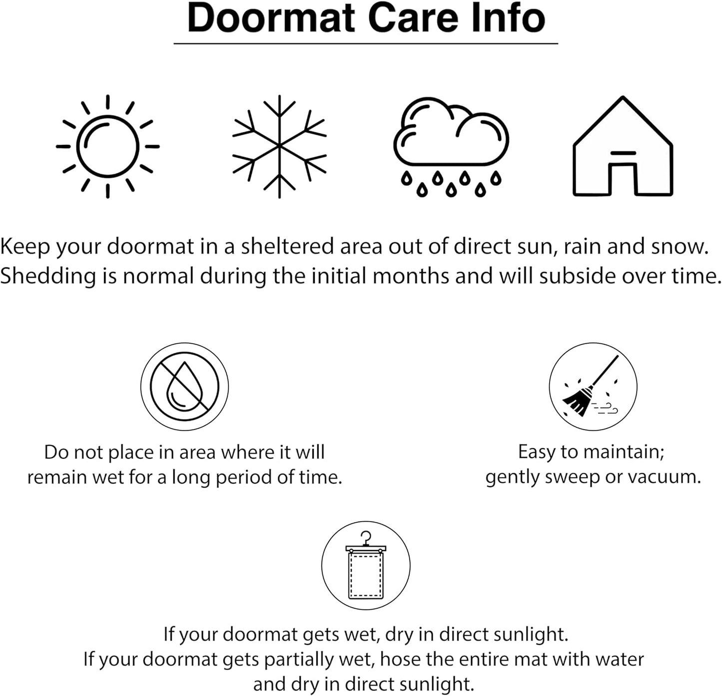 Calloway Mills 152961830Z Black Border 18" x 30" Monogram Doormat, (Letter Z)