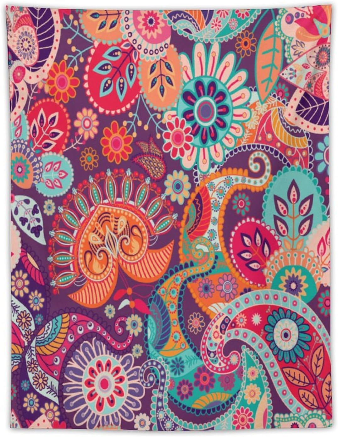 ICMOLYYENLO Palm Leaf Tapestry Wall Hanging, Tropical Leaves Plant Jungle Green Hawaiian Art Home Decor for Guest Bedroom Living Room Dormitory 60x80 Inch