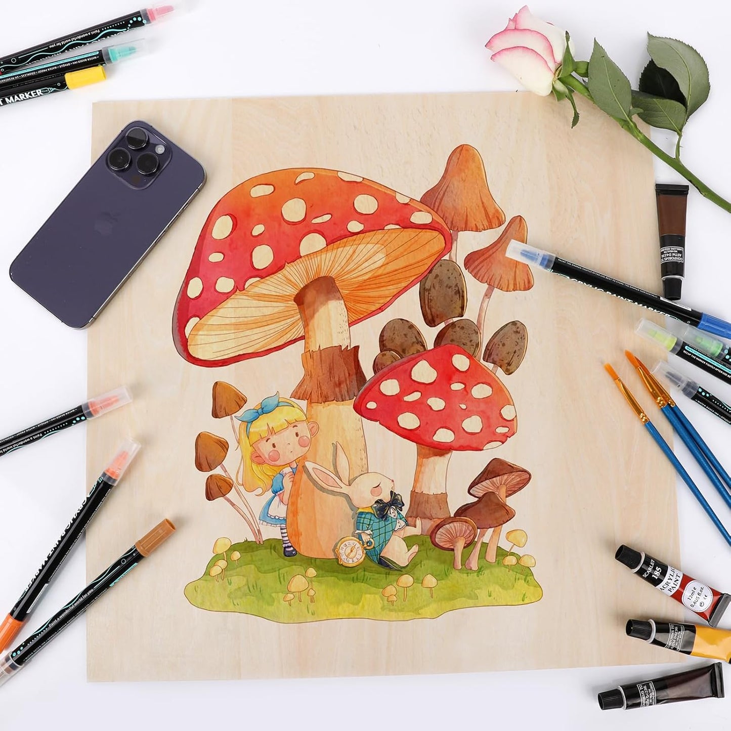 18 Pack 12x24x1/8 Inch Basswood Sheets, Large Size Basswood for Laser Cutting & Engraving, Plywood Wood Board Unfinished Wood Sheets for Crafts, DIY Architectural Models, Wood Burning and Painting.