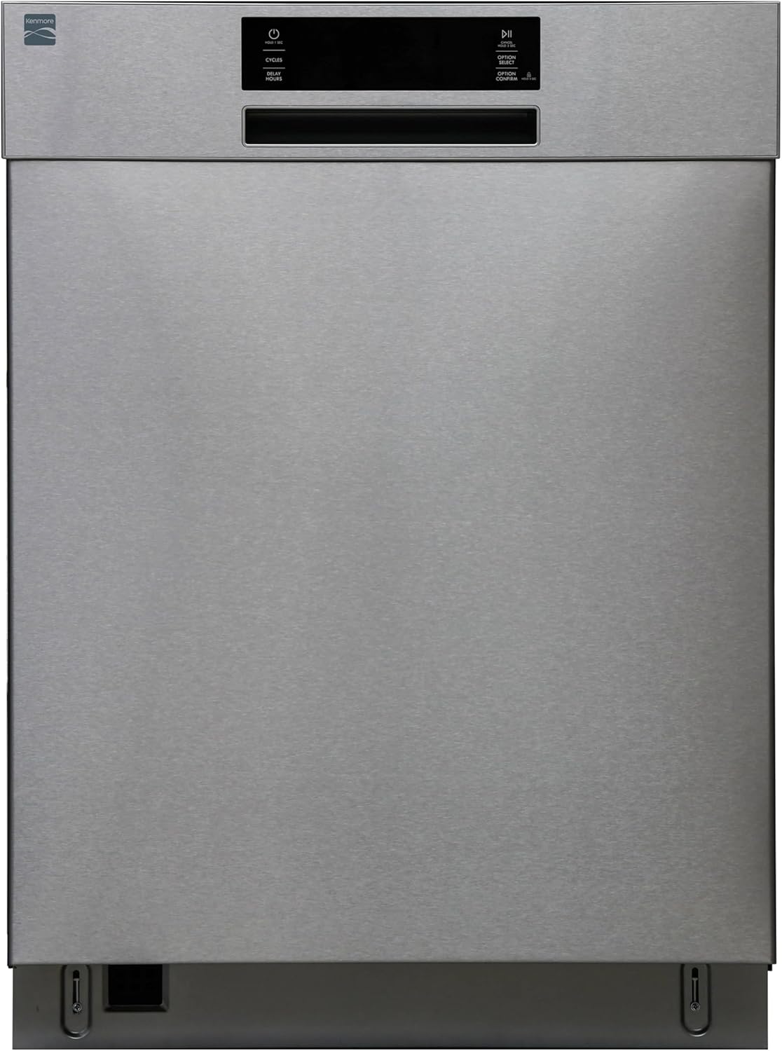 Kenmore 24" Built-in Stainless Steel Tub Dishwasher SmartWash, UltraWash, SmartDry Plus, MoreSpace Adjustable Rack, Energy Star Certified, Fingerprint Resistant