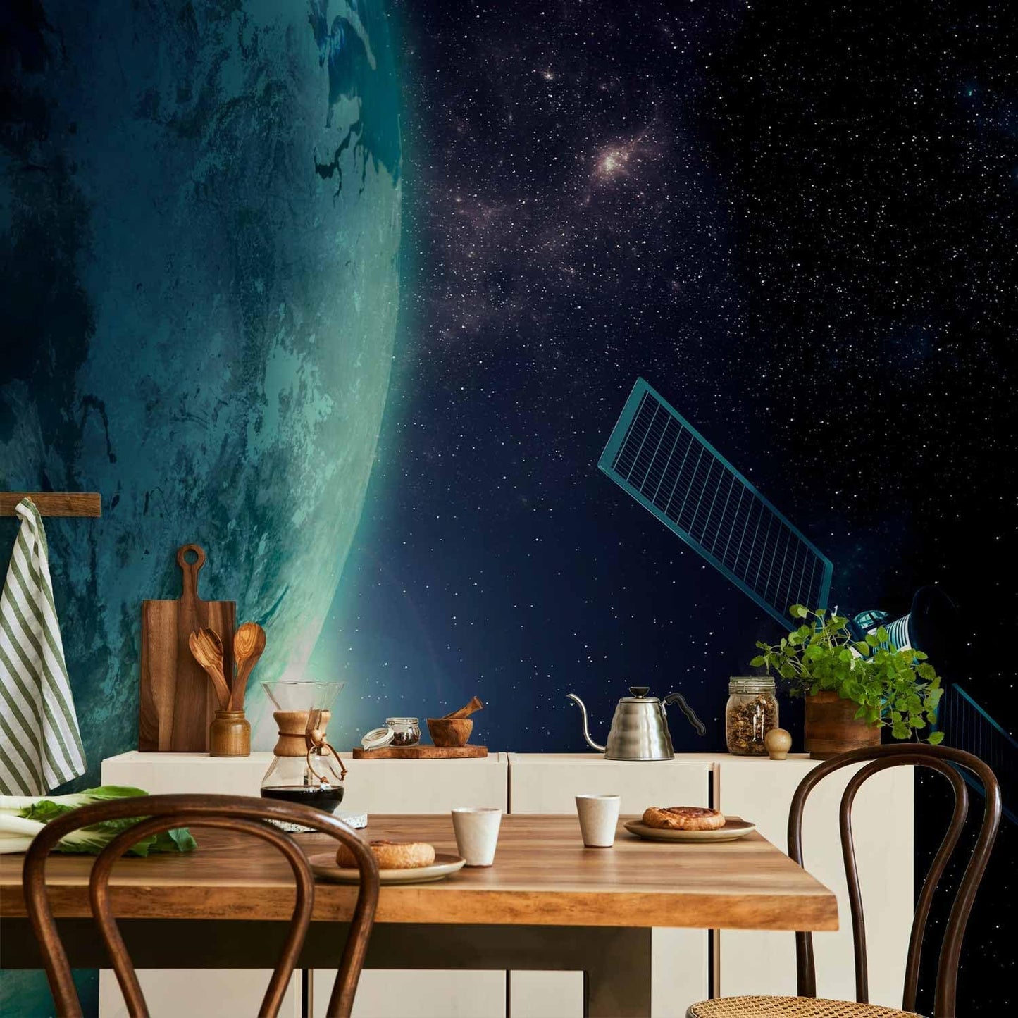 artgeist Wall Mural Cosmos Galaxy 177x124 in - XXL Non-Woven Wallpaper Fleece Wall Decor Photo Print Picture Image Design Home n-B-0007-a-c