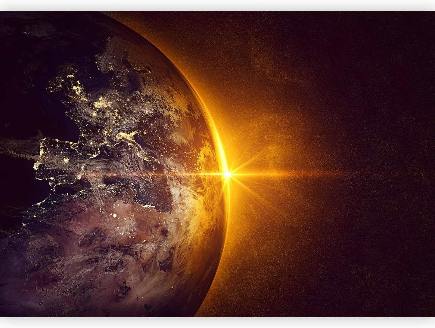 artgeist Wall Mural Cosmos Galaxy 79x55 in - XXL Non-Woven Wallpaper Fleece Wall Decor Photo Print Picture Image Design Home n-B-0003-a-a