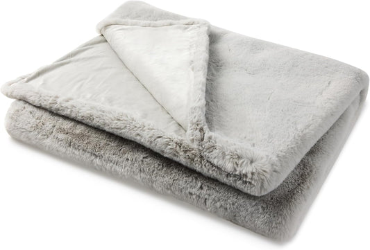 Nuzzie SnuggleLuxe Blanket - Earl Grey (50"x60")