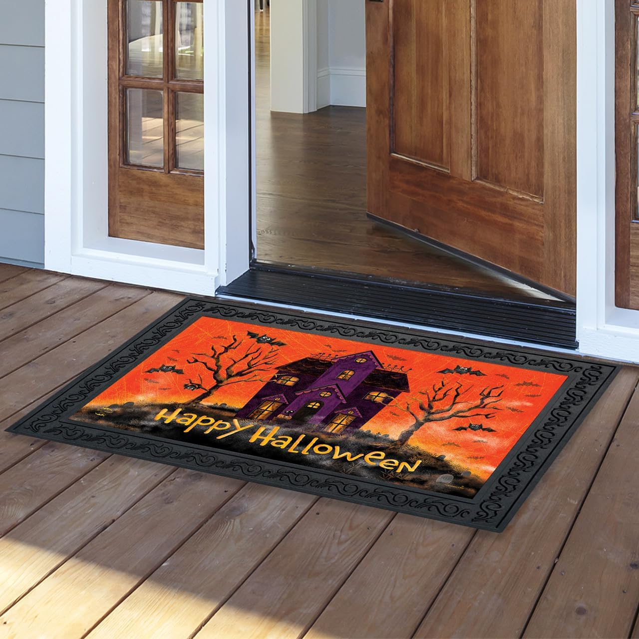 Briarwood Lane Spooky House Doormat