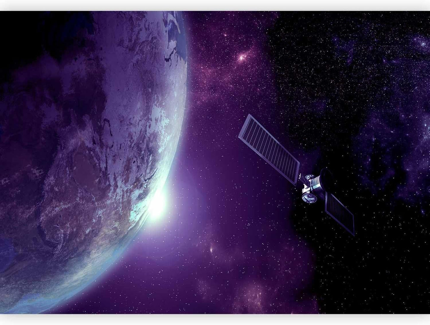 artgeist Wall Mural Cosmos Galaxy 138x101 in - XXL Non-Woven Wallpaper Fleece Wall Decor Photo Print Picture Image Design Home n-B-0007-a-d