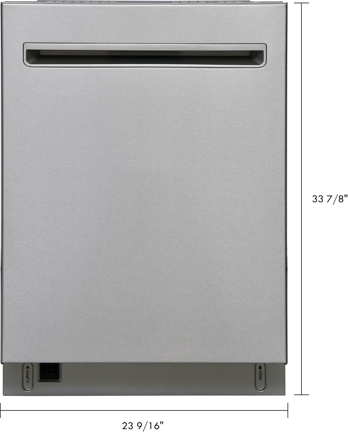 Kenmore 24" Built-In Dishwasher - UltraWash Plus, SmartWash, Accela Wash, Sanitize Rinse, TurboDry, and Removable Third Rack - 15 Place Settings - 49 DBA - ENERGY STAR Certified - Stainless Steel