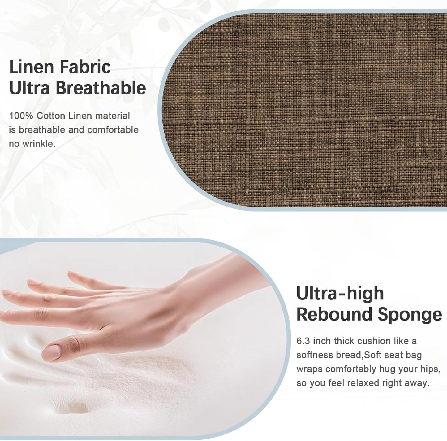 Accent Chair 2 Seat, Arm Chairs with Soft Seat and Armrests for Living Room, Love seat for Dining, Reading, and Waiting Rooms (Brown)