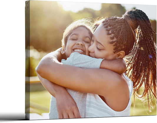BuildASign Custom Canvas Prints with Your Photos – Personalized Picture To Canvas Wall Art, Perfect for Home Decor, Gifts & Keepsakes, Ready to Hang (16" L x 20" W x 1.5”D)