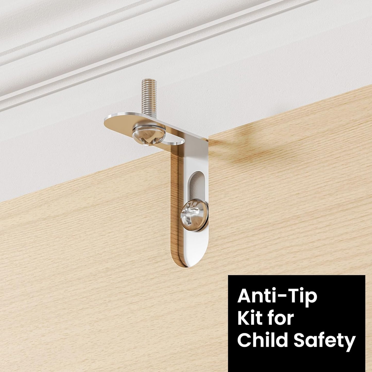 Oak 5-Tier Geometric Bookcase, S-Shaped Modern Bookshelf Set of 2, 62.6" Tall Room Divider Book Shelf, Decorative Display Shelf