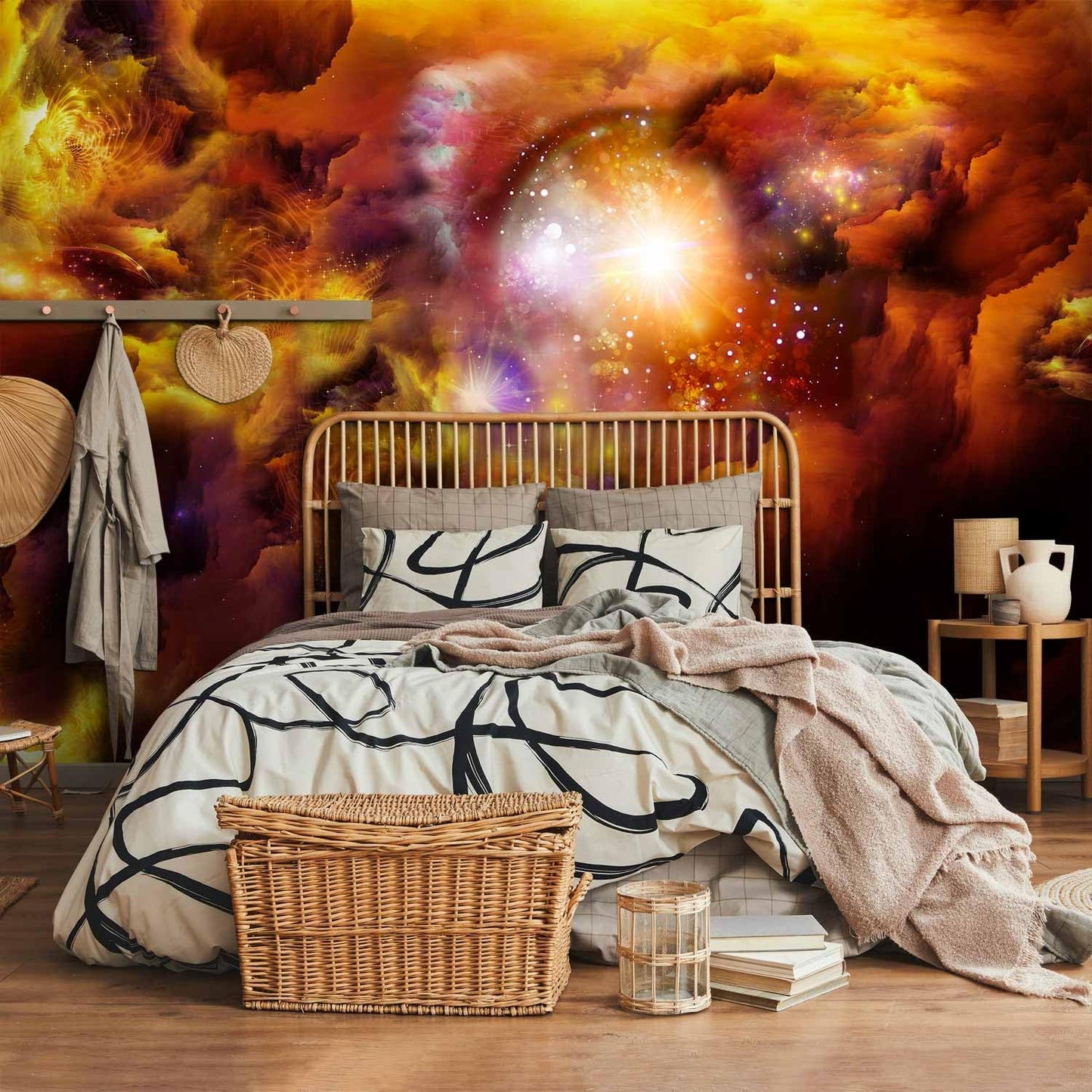 artgeist Wall Mural Cosmos Galaxy 157x110 in - XXL Non-Woven Wallpaper Fleece Wall Decor Photo Print Picture Image Design Home n-A-0027-a-d