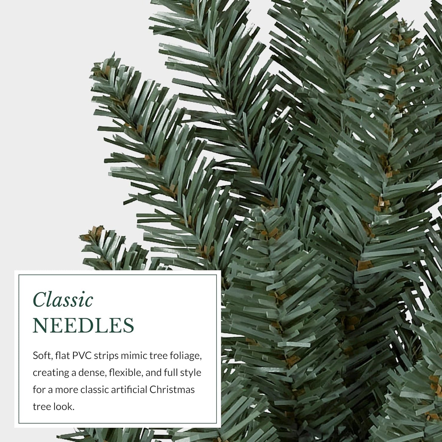 Balsam Hill 6.5ft Pre-Lit Classic Blue Spruce Artificial Christmas Tree with 2,144+ Tips, 330 Twinkly LED Smart Lights, Easy Plug System, Premium Stand & Storage Bag for Indoor Holiday Decorating