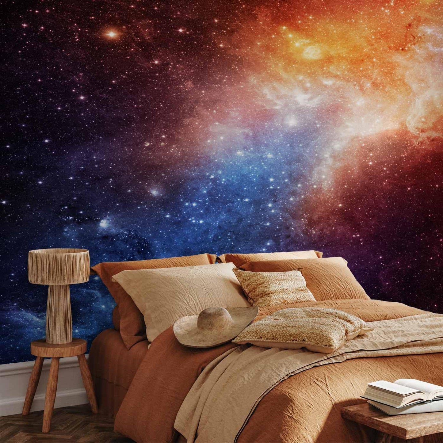 artgeist Wall Mural Cosmos Galaxy 197x138 in - XXL Non-Woven Wallpaper Fleece Wall Decor Photo Print Picture Image Design Home f-B-0057-a-a