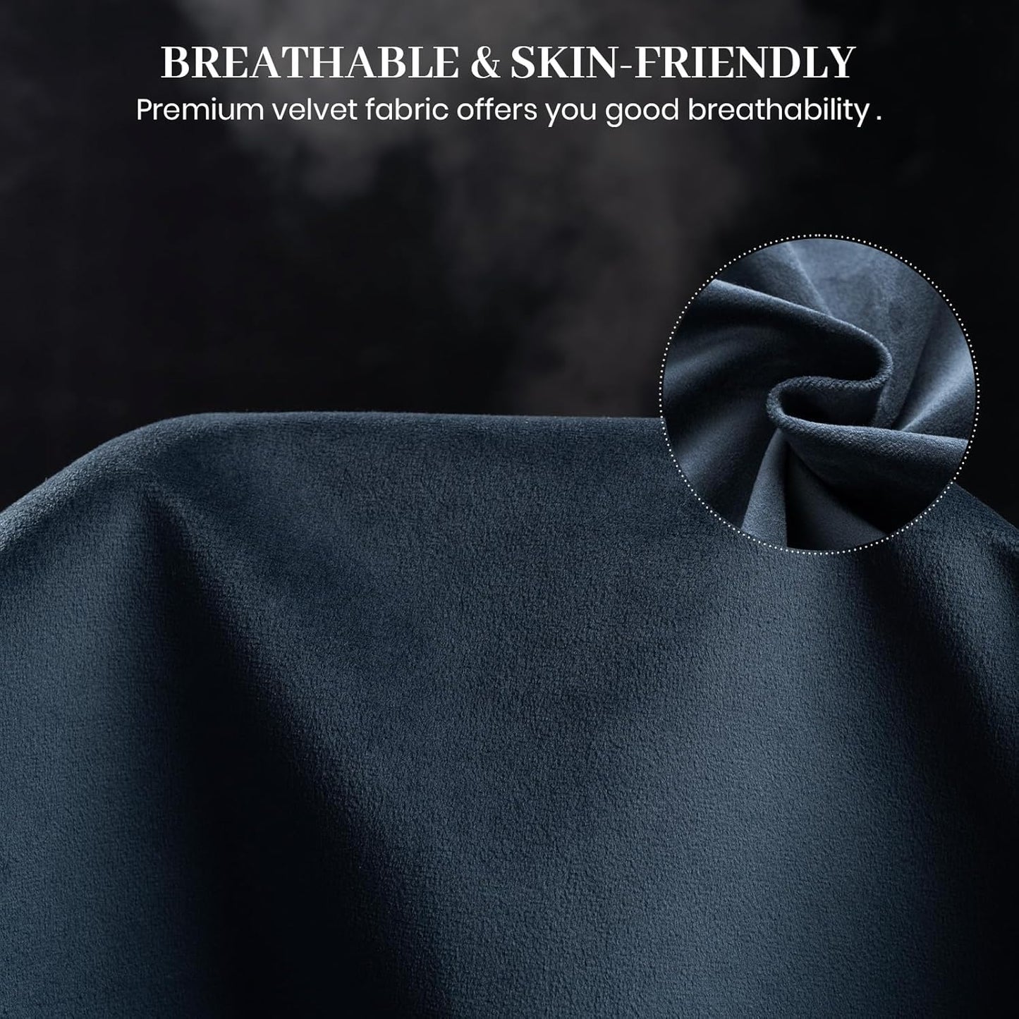 Belffin Extra Large Modular Sectional Sofa,106.3" 4-Seater L Shaped Couch,Velvet Convertible Sectional Couches for Living Room,Comfy Upholstered Modern Cloud Couch,Blue Sofa