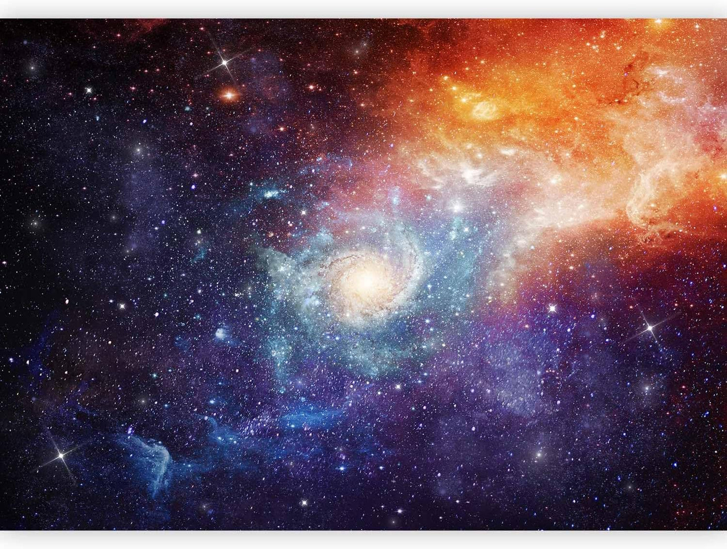 artgeist Wall Mural Cosmos Galaxy 177x124 in - XXL Non-Woven Wallpaper Fleece Wall Decor Photo Print Picture Image Design Home f-C-0101-a-a