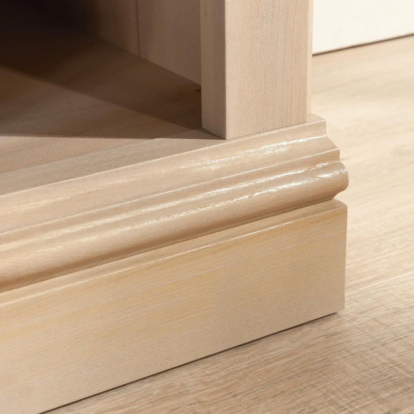 Sauder 5 Tier Book Shelf Wooden Bookcase Multipurpose Bookshelf for Home Office, Living Room, in Pacific Maple