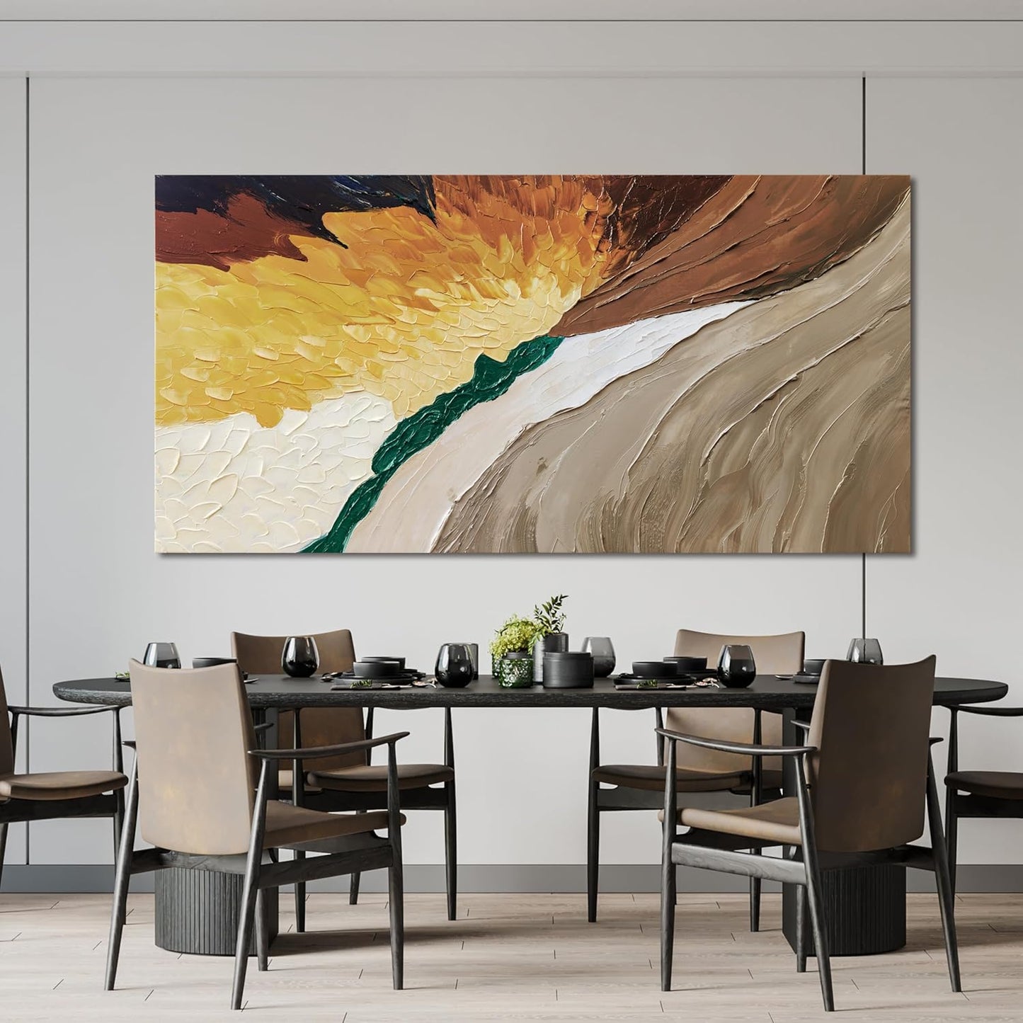 Canvas Wall Art Decor Wall Art Pictures for Living Room Large Modern Wall Art Canvas Art Wall Decor Abstract Colorful Wall Art Prints Abstract Artwork for Walls Bedroom Office Decor 24" X 48"