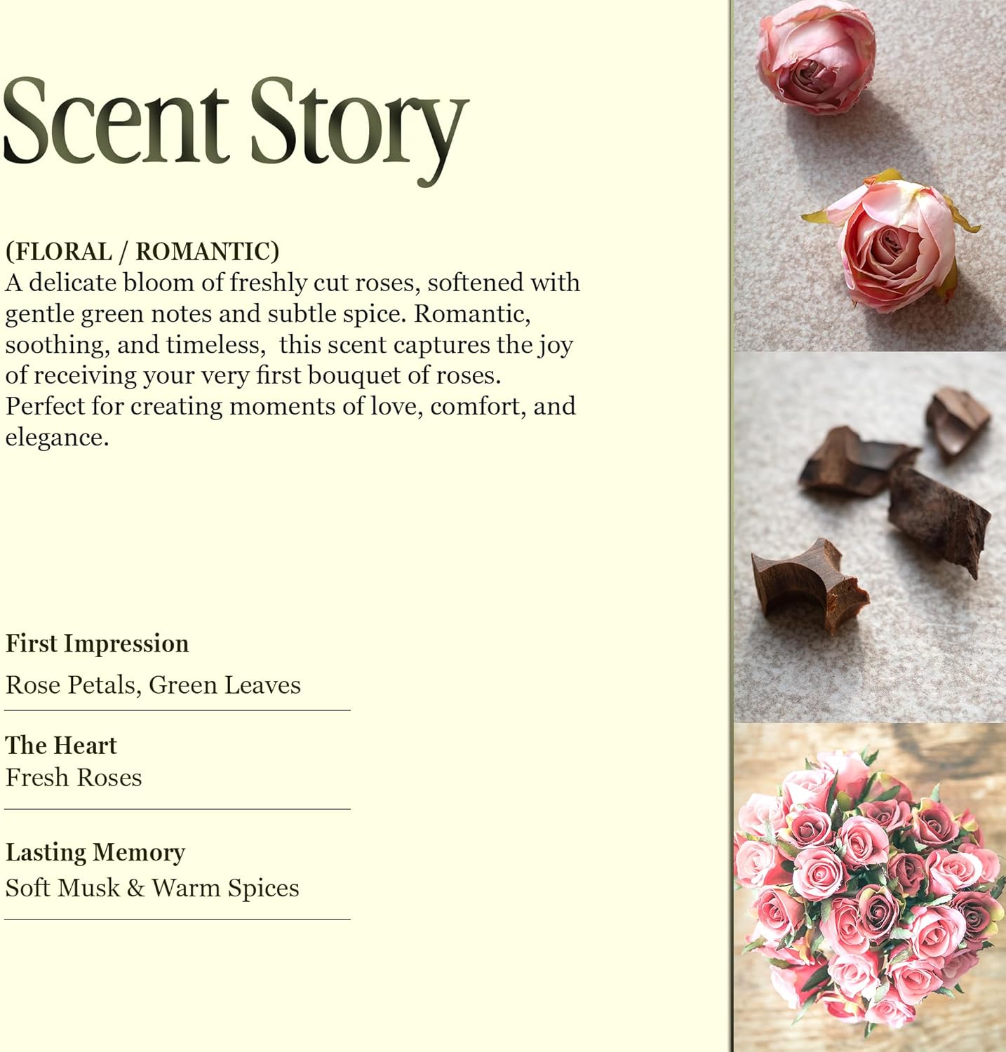 Scented Luxury Candles in Handmade Ceramic Jars, Soy Wax | Canal Rose – Rose Bud & Oud Scented, Large Candle | Non Toxic, 2 Wicks, Reusable Big Pink Jar | Natural Spring Aromatherapy for Women & Men