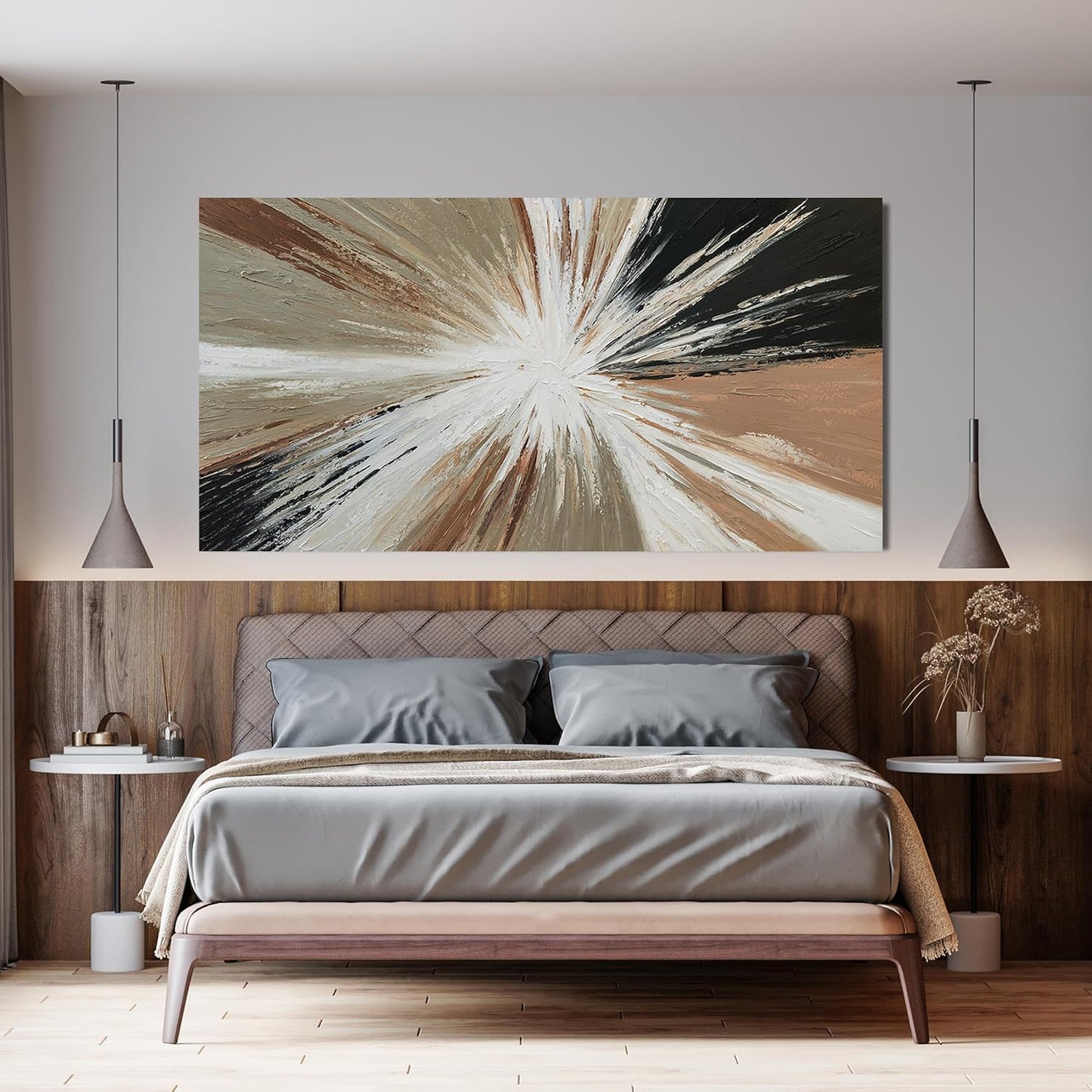 Canvas Wall Art Decor Large Black and White Wall Art Modern Abstract Wall Art Prints Wall Art Pictures for Living Room Abstract Canvas Art Wall Decor Artwork for Walls Bedroom Office Decor 29" X 58"